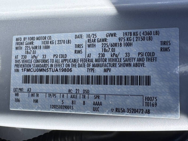 2026 Ford Escape ST-Line