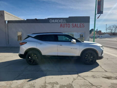 2020 Chevrolet Blazer for sale at CHURCHILL AUTO SALES in Fallon NV