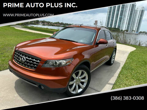 2006 Infiniti FX35 for sale at PRIME AUTO PLUS INC. in Daytona Beach FL