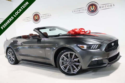 2016 Ford Mustang for sale at Unlimited Motors in Fishers IN