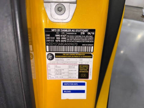 2016 Mercedes-Benz AMG GT S