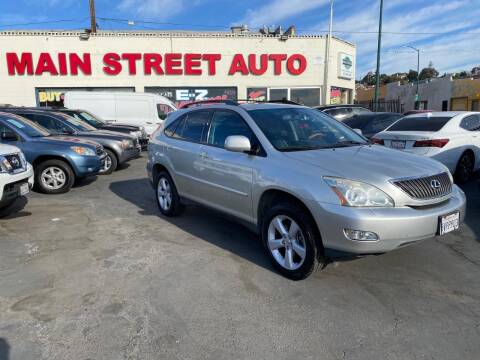 2007 Lexus RX 350 for sale at Main Street Auto in Vallejo CA