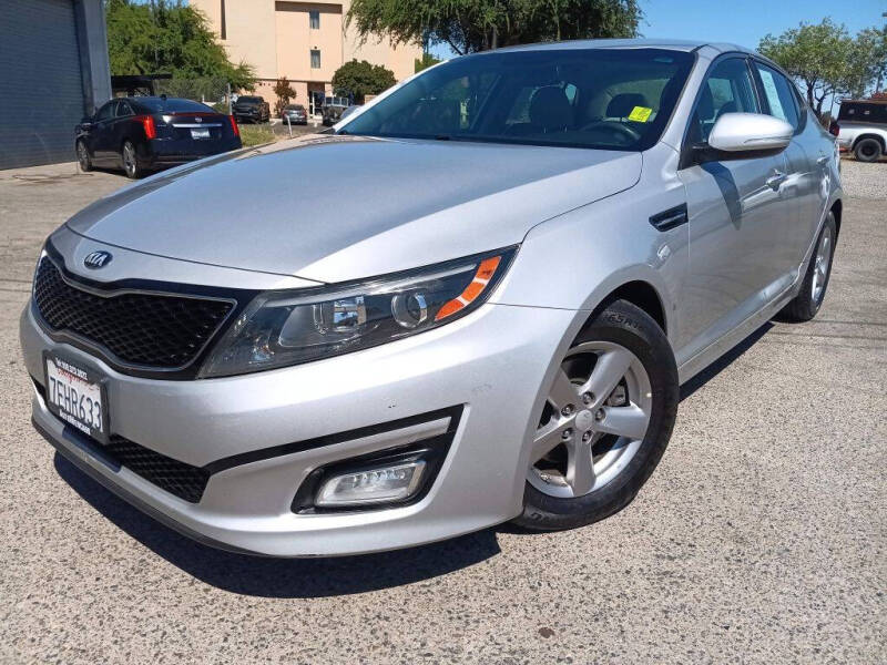 Used 2014 Kia Optima LX with VIN 5XXGM4A79EG307257 for sale in Clovis, CA