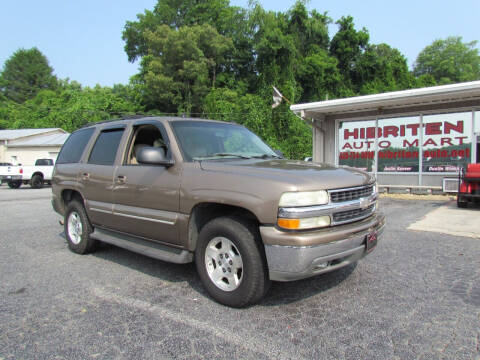 2004 Chevrolet Tahoe for sale at Hibriten Auto Mart in Lenoir NC
