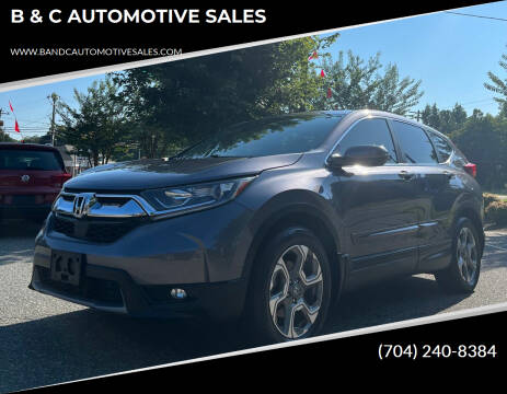 2017 Honda CR-V for sale at B & C AUTOMOTIVE SALES in Lincolnton NC