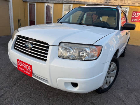2008 Subaru Forester 2.5 X
