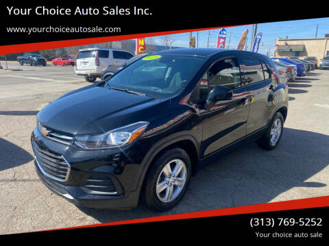 2019 Chevrolet Trax for sale at Your Choice Auto Sales Inc. in Dearborn MI