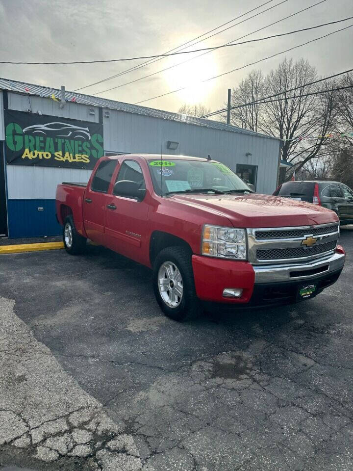 2011 Chevrolet Silverado 1500 for sale at GREATNESS AUTO SALES in Green Bay, WI