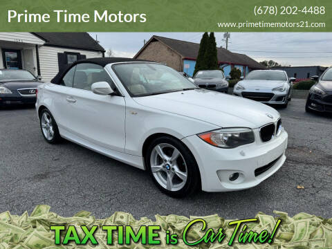 2013 BMW 1 Series for sale at Prime Time Motors in Marietta GA
