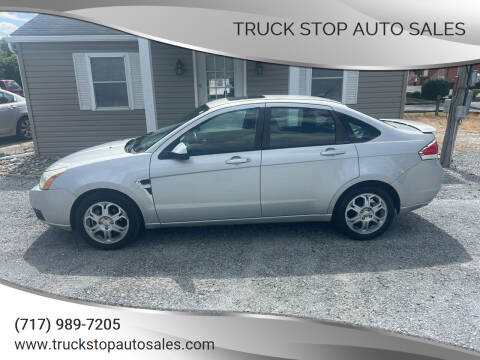 2008 Ford Focus for sale at Truck Stop Auto Sales in Ronks PA
