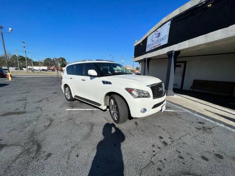 2013 Infiniti QX56 for sale at TOWN AUTOPLANET LLC in Portsmouth VA