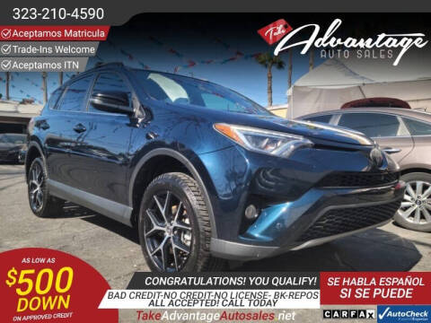 2018 Toyota RAV4 for sale at ADVANTAGE AUTO SALES INC in Bell CA