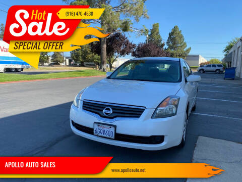 2009 Nissan Altima for sale at APOLLO AUTO SALES in Sacramento CA