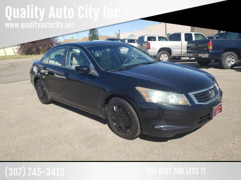 2010 Honda Accord for sale at Quality Auto City Inc. in Laramie WY