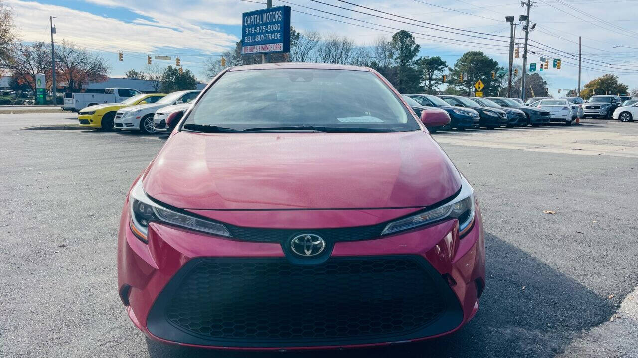 2020 Toyota Corolla for sale at Capital Motors in Raleigh, NC