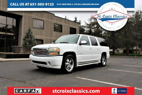 2004 GMC Yukon XL for sale at St. Croix Classics in Lakeland MN