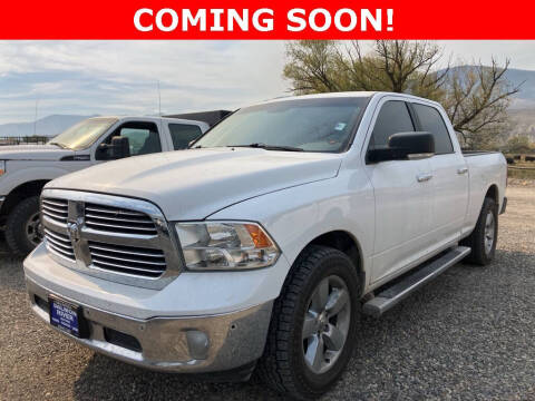 2016 RAM 1500 for sale at QUALITY MOTORS in Salmon ID