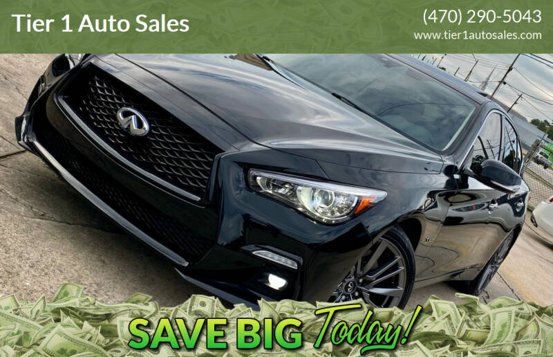 2017 Infiniti Q50 for sale at Tier 1 Auto Sales in Gainesville GA