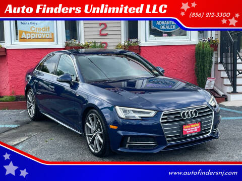 2017 Audi A4 for sale at Auto Finders Unlimited LLC in Vineland NJ