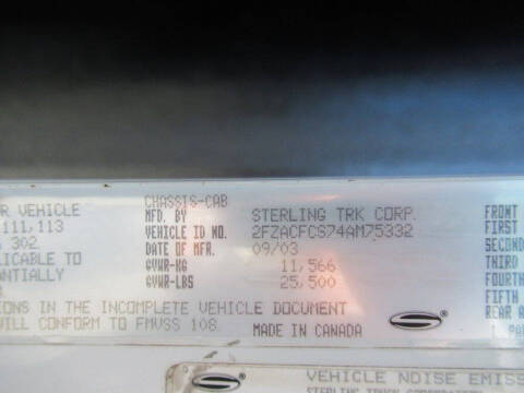 2004 Sterling Acterra