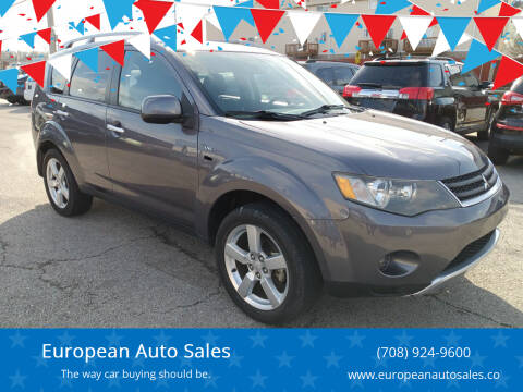 2008 Mitsubishi Outlander for sale at European Auto Sales in Bridgeview IL