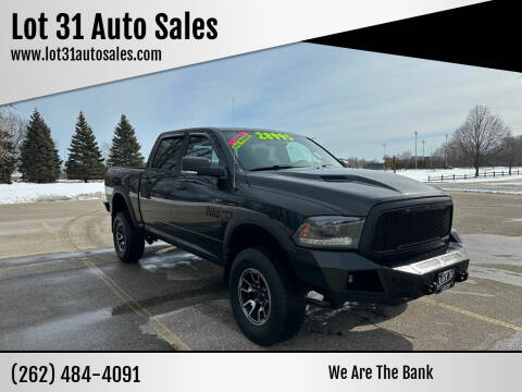 2015 RAM 1500 for sale at Lot 31 Auto Sales in Kenosha WI