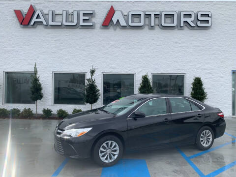 2016 Toyota Camry for sale at Value Motors Company in Marrero LA