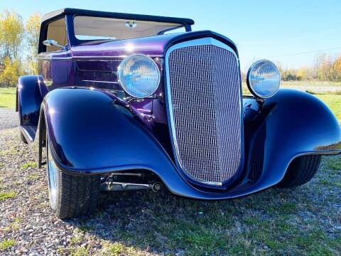 1933 Chevrolet Street Rod for sale at AB Classics in Malone NY