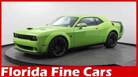 2019 Dodge Challenger for sale at Florida Fine Cars - West Palm Beach in West Palm Beach FL