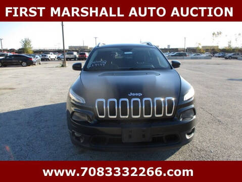 2014 Jeep Cherokee for sale at First Marshall Auto Auction in Harvey IL