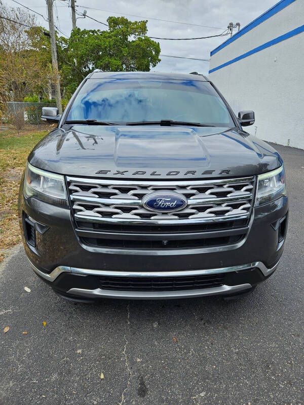 Used 2018 Ford Explorer Limited with VIN 1FM5K7F81JGA21417 for sale in Pompano Beach, FL