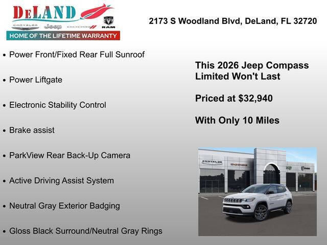 2026 Jeep Compass Limited