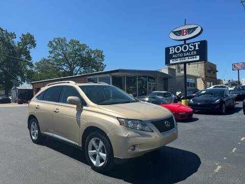 2010 Lexus RX 350 for sale at BOOST AUTO SALES in Saint Louis MO