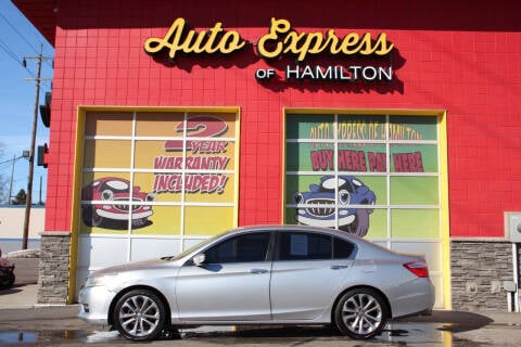 2013 Honda Accord for sale at AUTO EXPRESS OF HAMILTON LLC in Hamilton OH