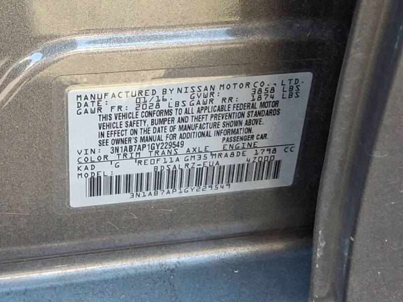 2016 Nissan Sentra SR