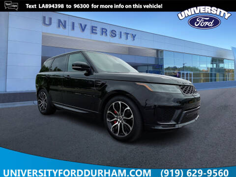 2020 Land Rover Range Rover Sport