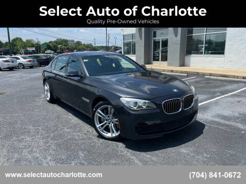 2013 BMW 7 Series for sale at Select Auto of Charlotte in Matthews NC