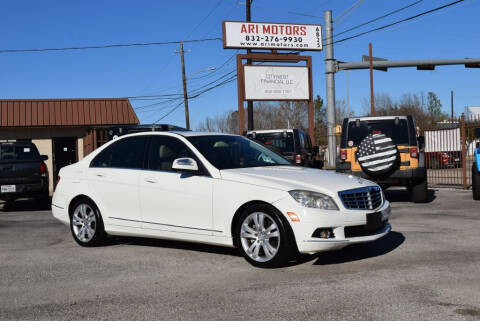 2009 Mercedes-Benz C-Class for sale at ARI Motors in Houston TX