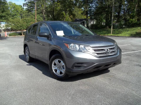 2014 Honda CR-V for sale at CORTEZ AUTO SALES INC in Marietta GA