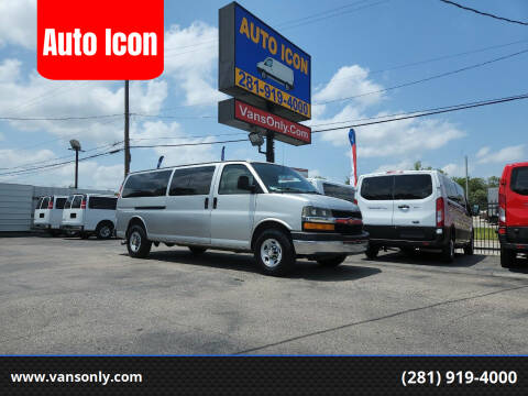 2011 Chevrolet Express Passenger for sale at Auto Icon in Houston TX