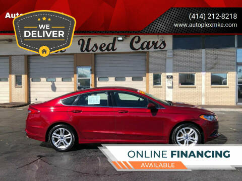 2018 Ford Fusion for sale at Autoplexmkewi in Milwaukee WI