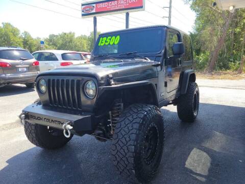 2005 Jeep Wrangler for sale at Used Car Factory Sales & Service in Port Charlotte FL