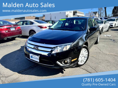 2012 Ford Fusion Hybrid for sale at Malden Auto Sales in Malden MA