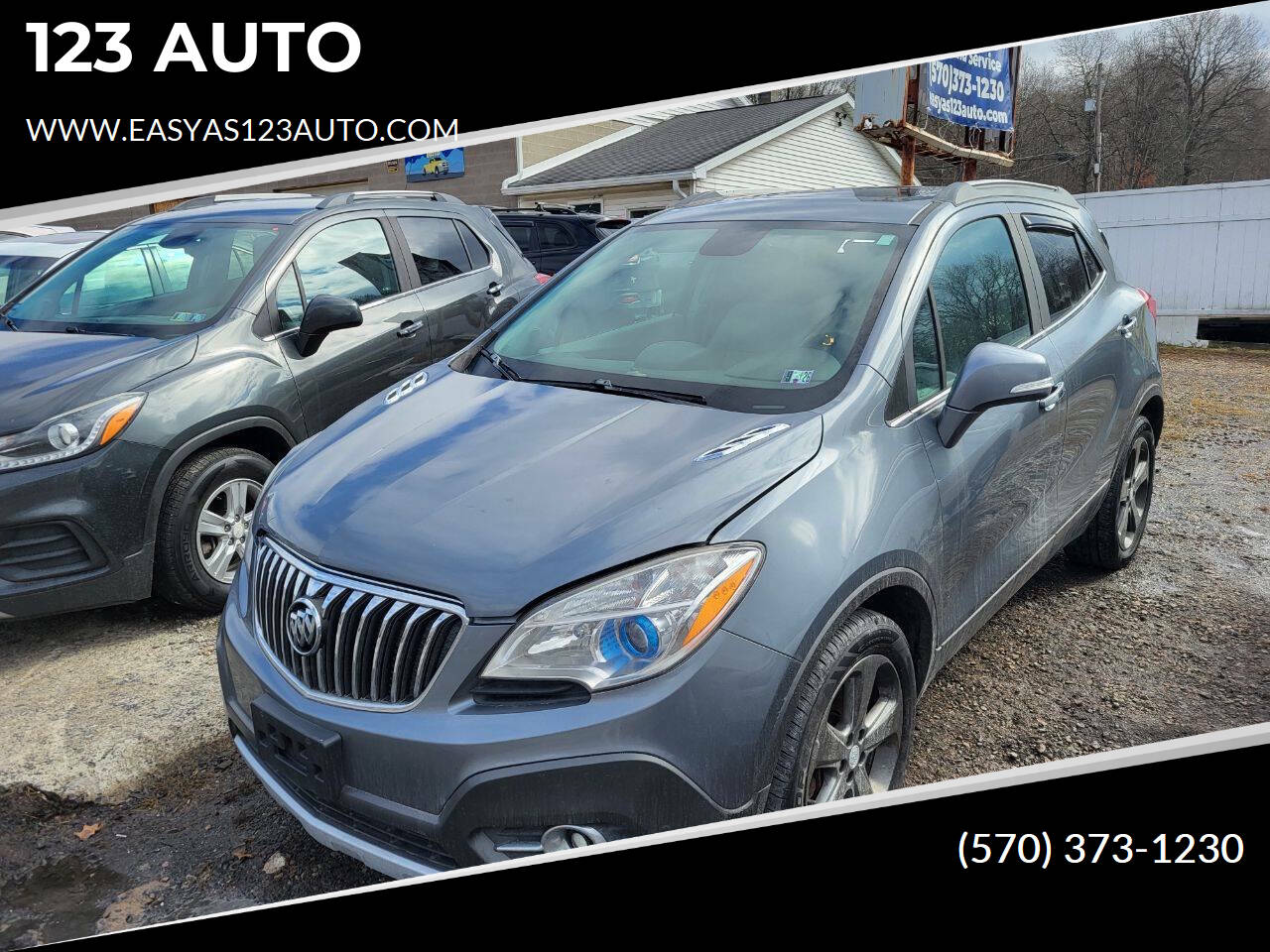 Gray 2014 Buick Encore Convenience AWD Convenience 4dr Crossover 1