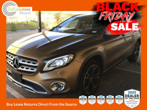 2018 Mercedes-Benz GLA for sale at Dallas Auto Finance in Dallas TX