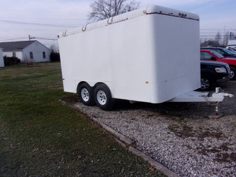 1993 w-w 16 ft enclosed trailer