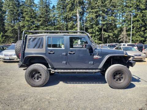 2008 Jeep Wrangler Unlimited for sale at WILSON MOTORS in Spanaway WA