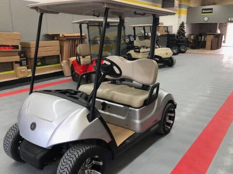 2017 Yamaha QuieTech Gas Golf Car - Silver for sale at Curry's Body Shop in Osborne KS