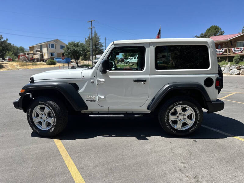 Used 2019 Jeep Wrangler Sport S with VIN 1C4GJXAG4KW617854 for sale in Salem, UT