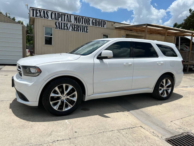 2014 Dodge Durango for sale at Texas Capital Motor Group in Humble TX